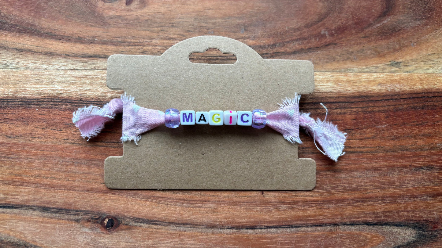 Pink Magic Friendship Bracelet