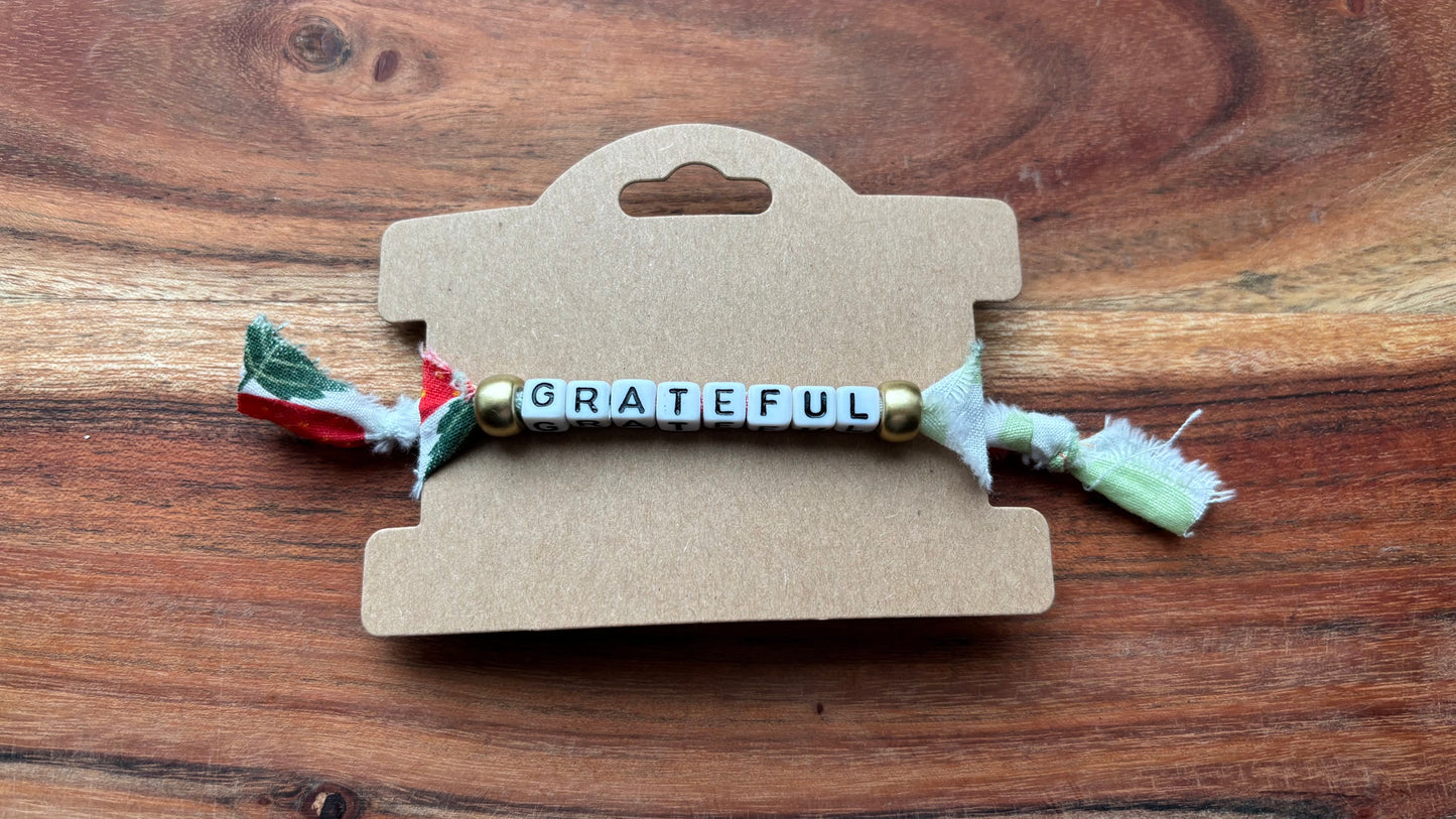 Grateful Friendship Bracelet