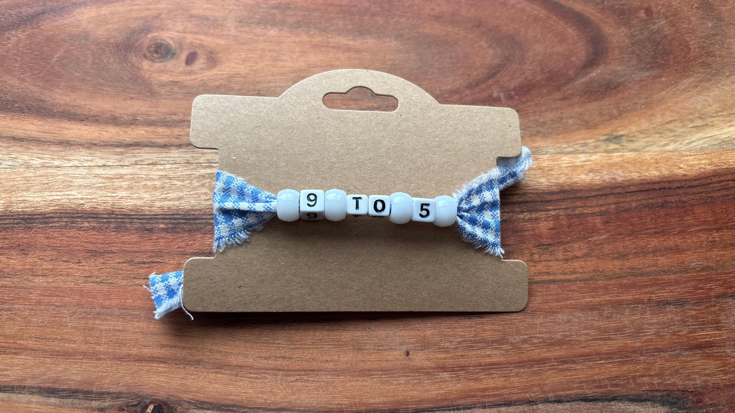 9 to 5 Friendship Bracelet
