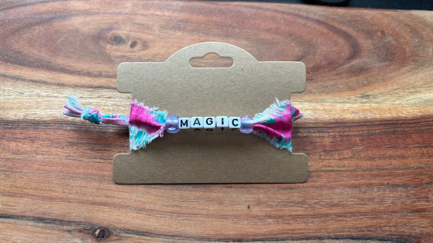 Tie Dye Magic Friendship Bracelet