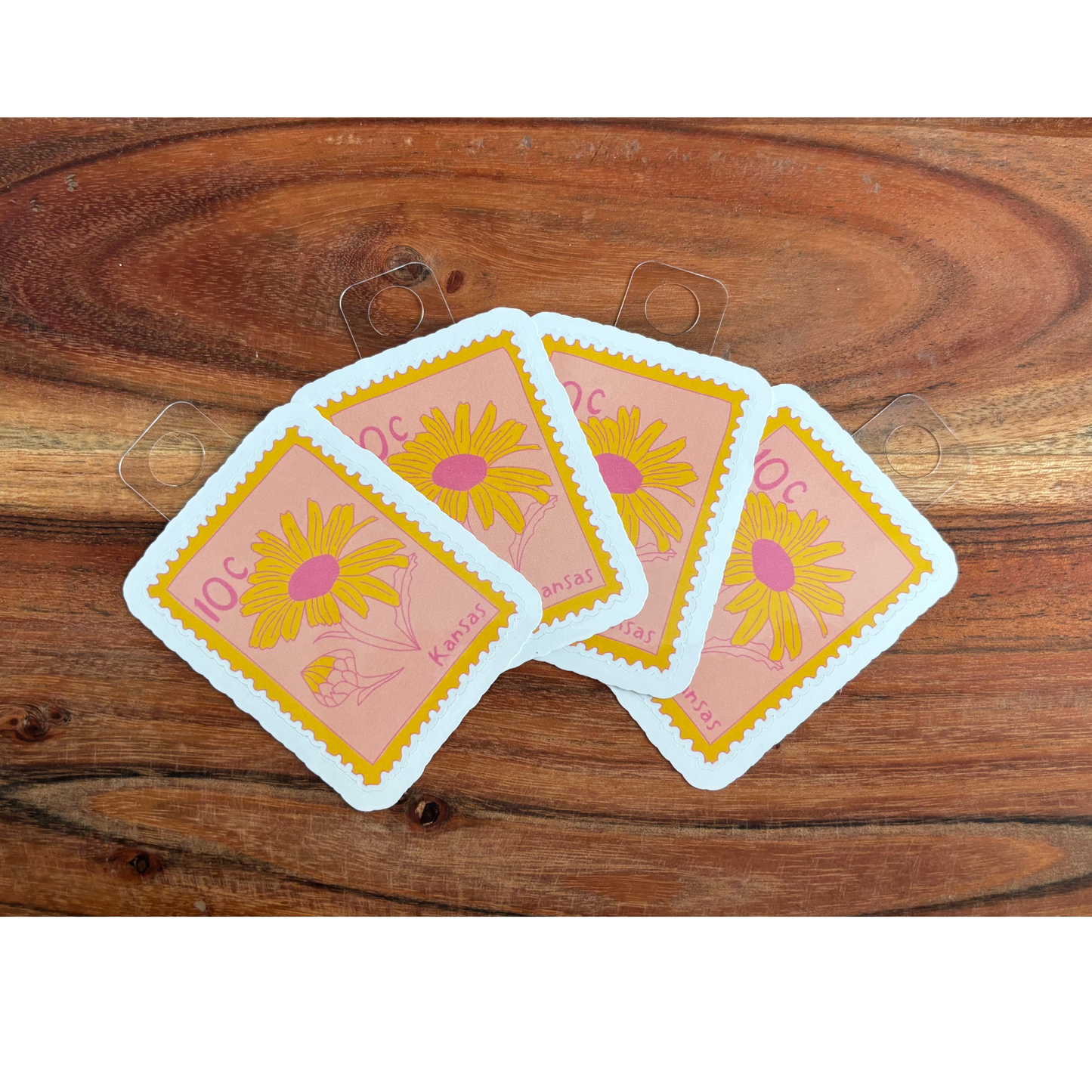 Kansas Stamp Sticker