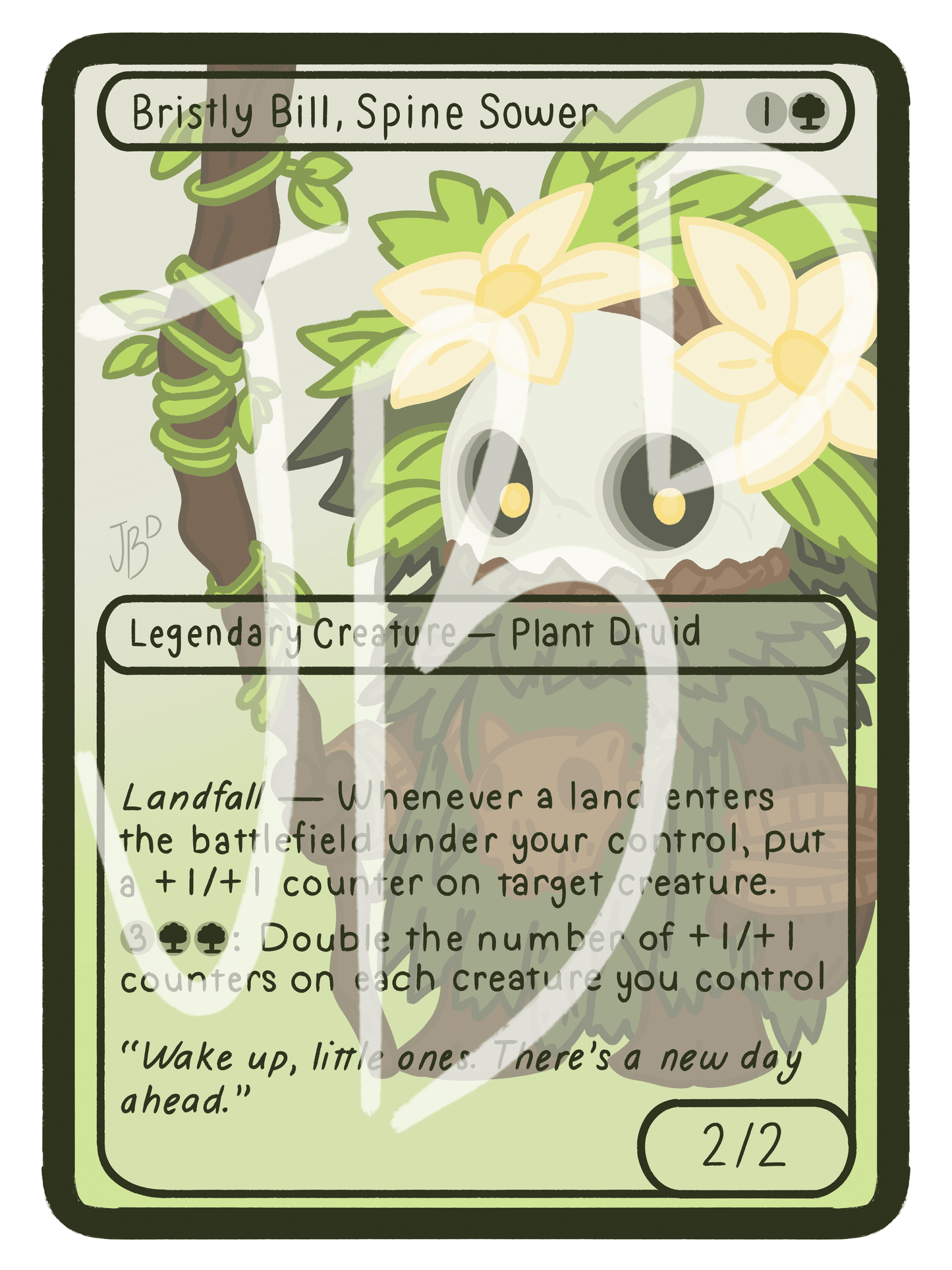 BRISTLY BILL, SPINE SOWER PROXY