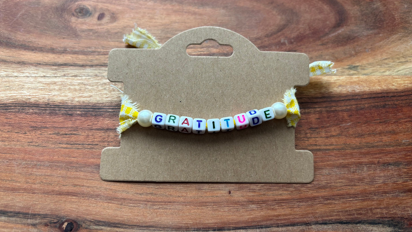 Gratitude Friendship Bracelet