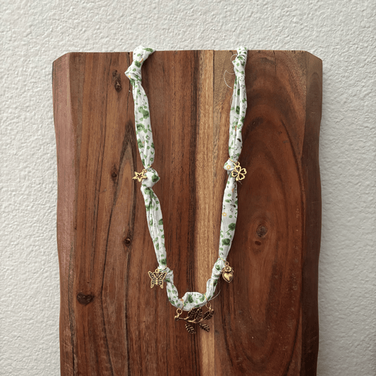 Lucky Day Fabric Necklace