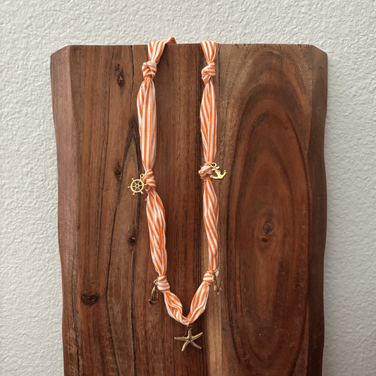 Sail Away Fabric Necklace