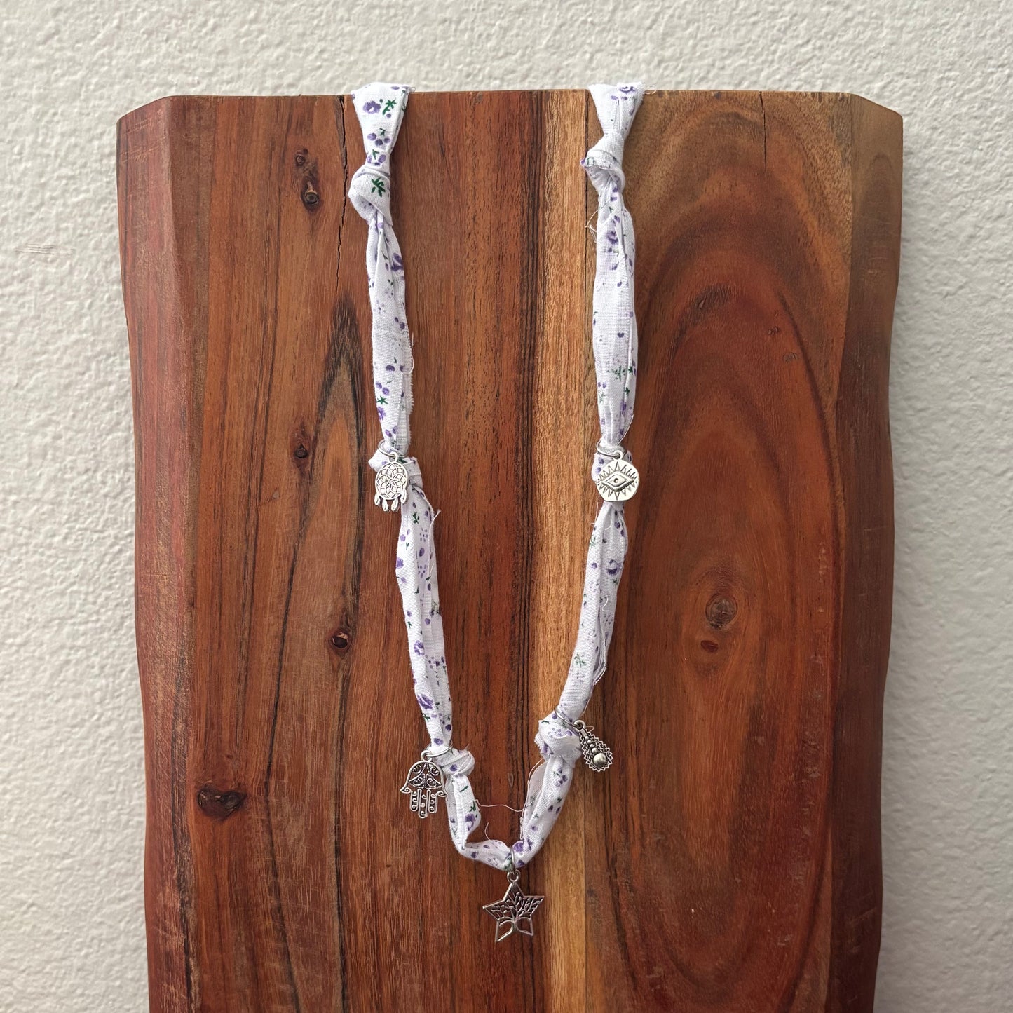 Lucid Dreams Fabric Necklace