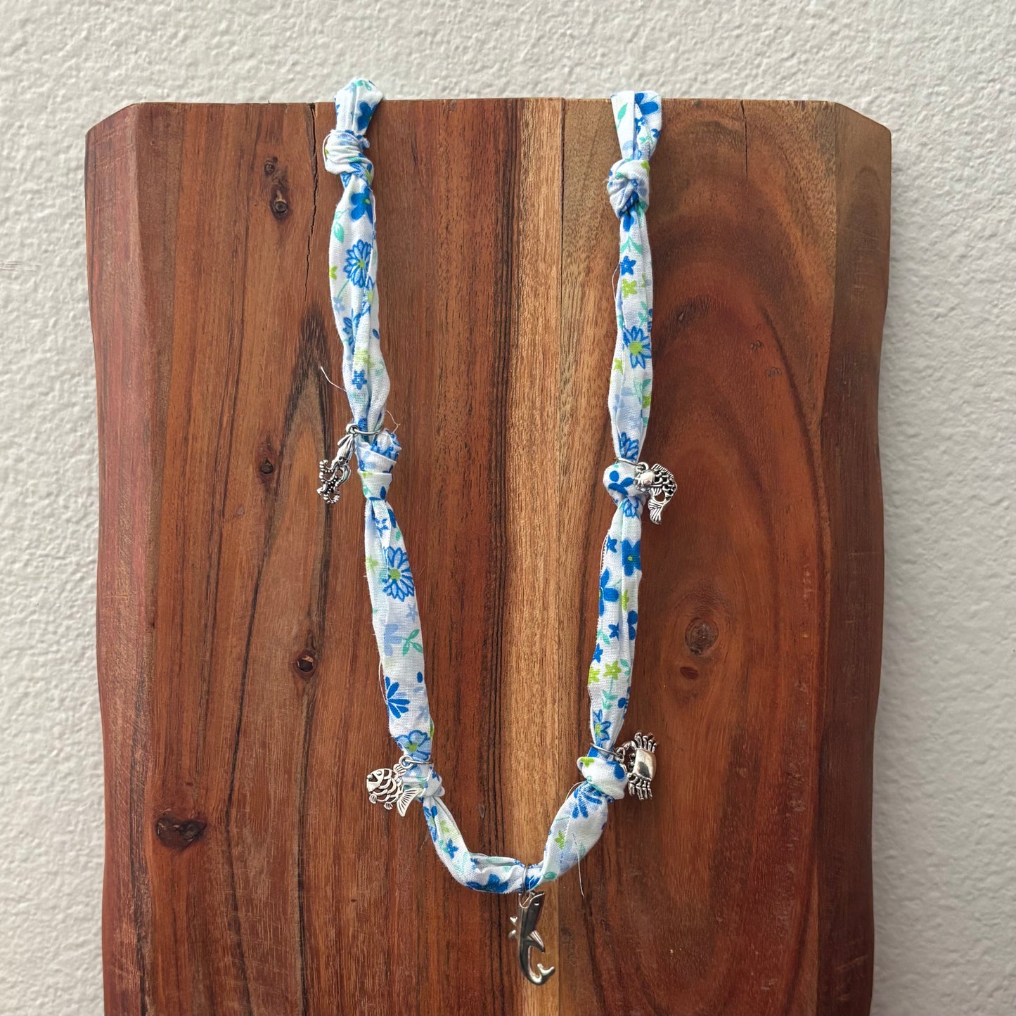 Seaside Dreams Fabric Necklace