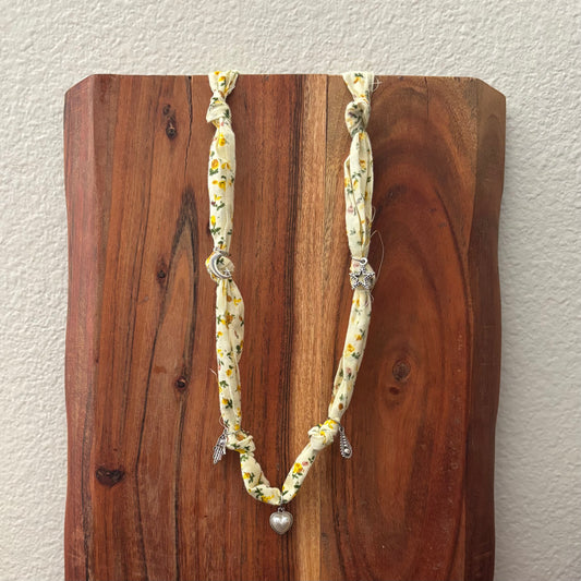 Garden Dreamer Fabric Necklace