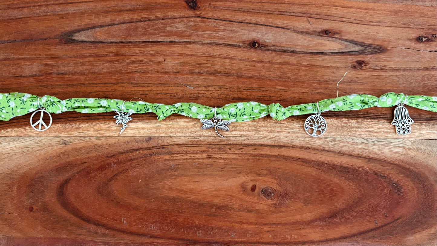 Spring Days Fabric Necklace