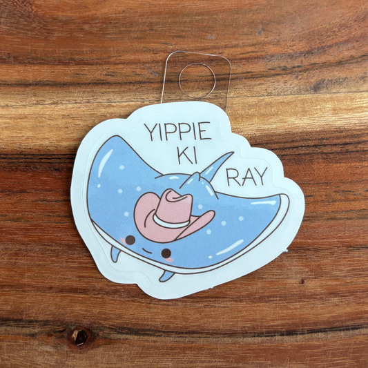 Yippie Ki Ray Sticker