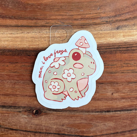 Frog Love Sticker