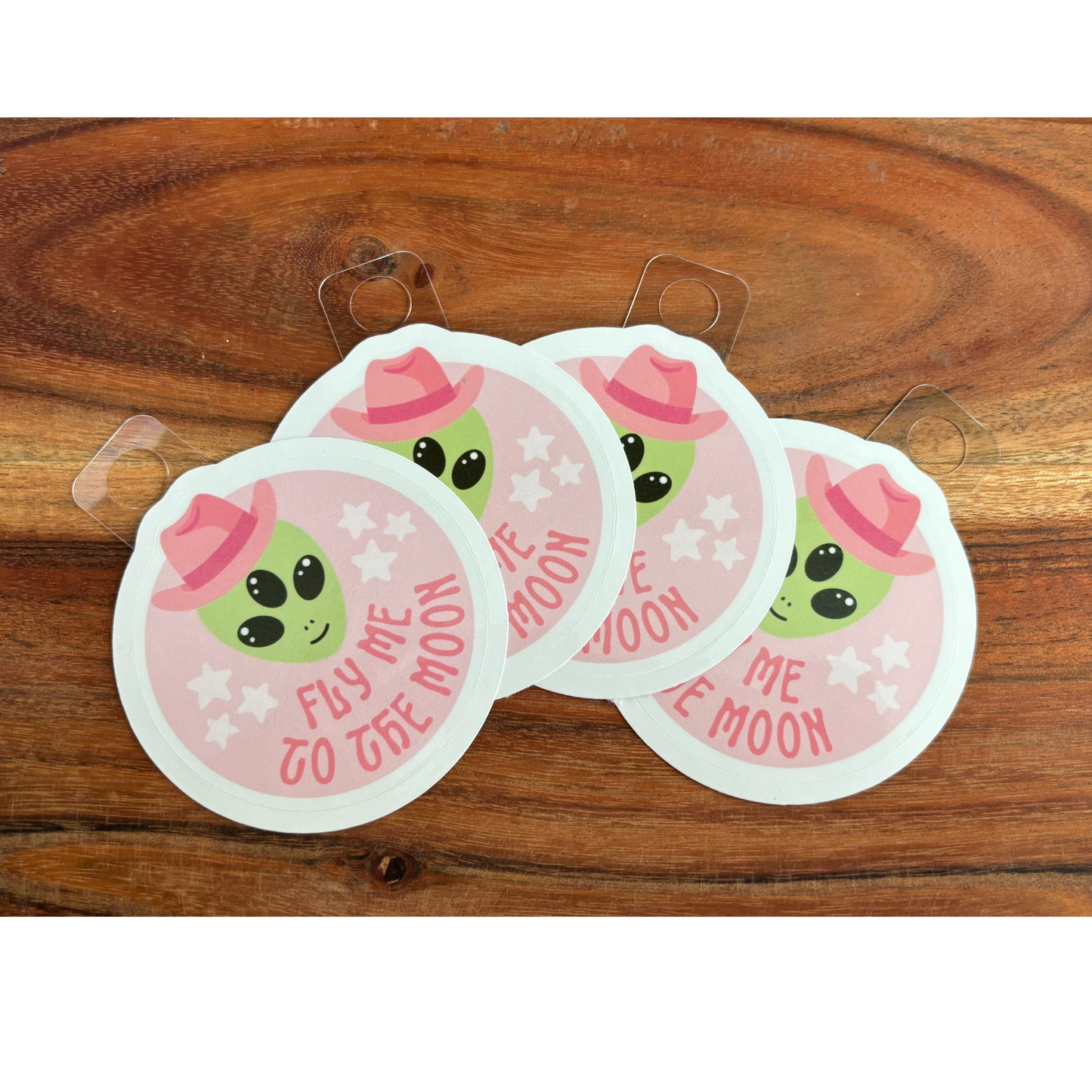To The Moon Sticker